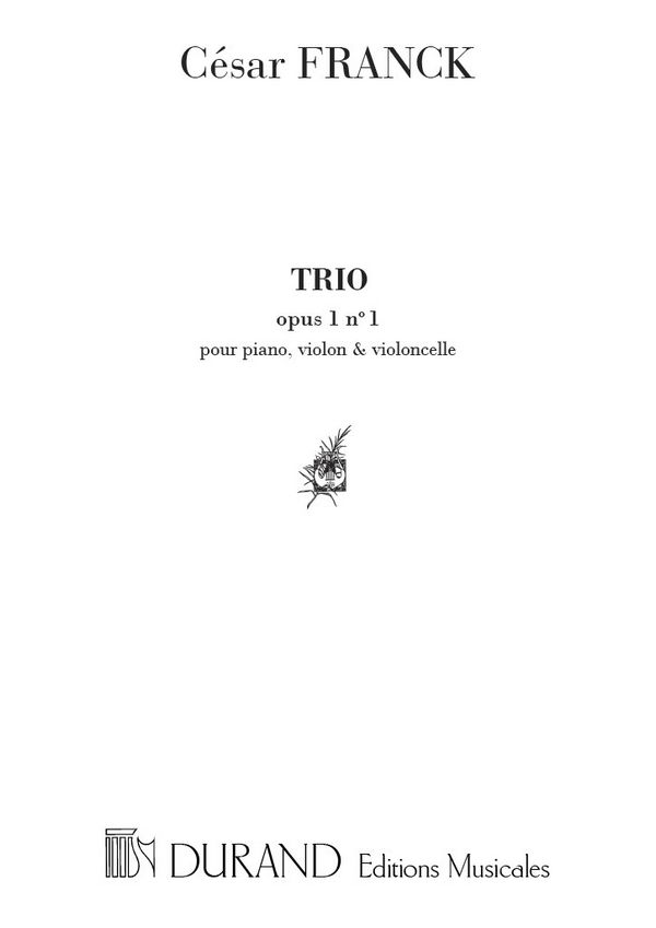 Trio op.1,1 für Violine, Violoncello&nbsp;&nbsp;und Klavier&nbsp;&nbsp;Stimmen
