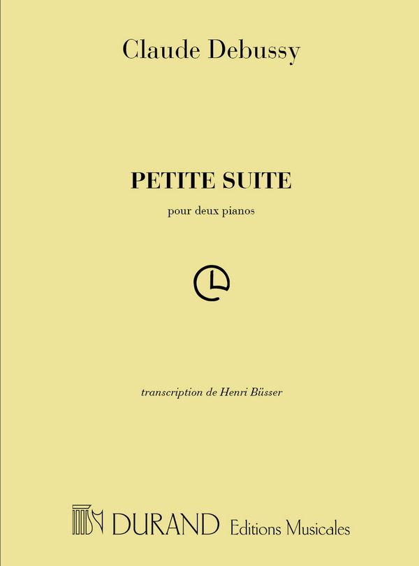 Petite suite pour 2 pianos&nbsp;&nbsp;&nbsp;&nbsp;