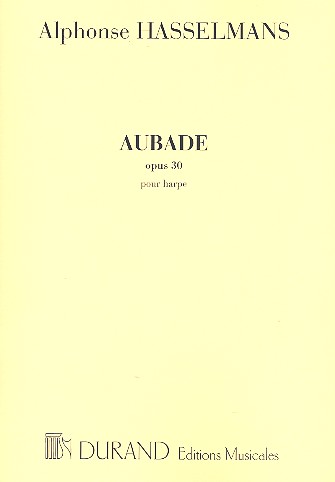 Aubade op.30 pour harpe    