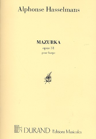 Mazurka op.31 pour harpe&nbsp;&nbsp;&nbsp;&nbsp;