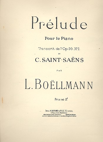 Prélude op.99,2   pour piano  