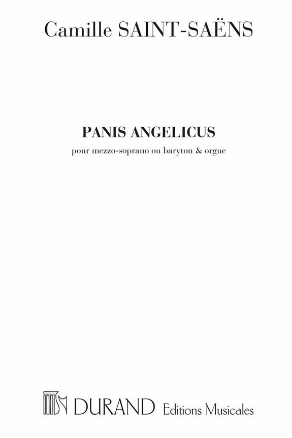 Panis angelicus pour mezzo-sopran (baryton)&nbsp;&nbsp;et orgue&nbsp;&nbsp;