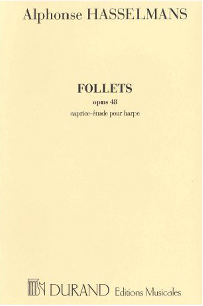 Follets op. 48 pour harpe&nbsp;&nbsp;&nbsp;&nbsp;