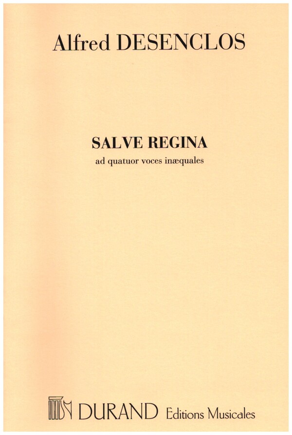Salve Regina für gem Chor a cappella&nbsp;&nbsp;&nbsp;&nbsp;