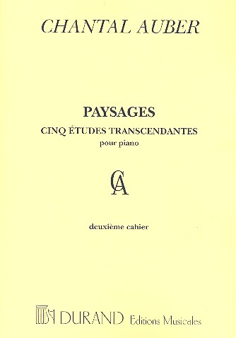 Paysages vol.2 (no.s7-11) &nbsp;&nbsp;pour piano&nbsp;&nbsp;