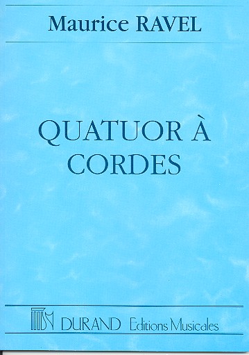 Quatuor à cordes fa majeur pour&nbsp;&nbsp;2 violons, alto et violoncelle&nbsp;&nbsp;partition miniature