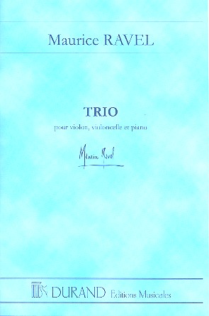 Trio la mineur pour violon,&nbsp;&nbsp;violoncelle et piano&nbsp;&nbsp;partition miniature