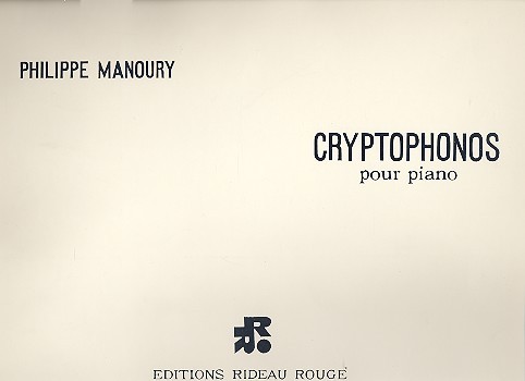 Cryptophonos &nbsp;&nbsp;pour piano&nbsp;&nbsp;