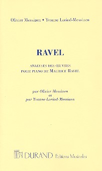 Analyses des oeuvres pour piano de  Maurice Ravel  