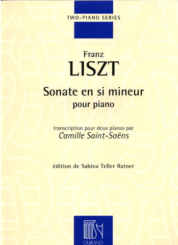 Sonate si mineur pour 2 pianos&nbsp;&nbsp;&nbsp;&nbsp;