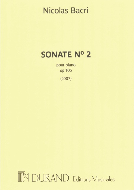 Sonate Nr.2 op.105&nbsp;&nbsp;für Klavier&nbsp;&nbsp;