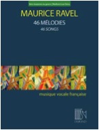 46 Mélodies  pour voix moyenne (grave) et piano  