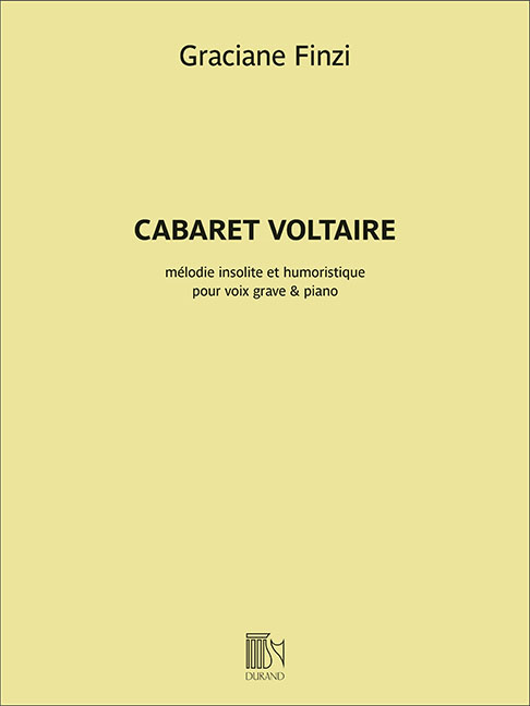 Graziana Finzi, Cabaret Voltaire&nbsp;&nbsp;Low Voice&nbsp;&nbsp;Buch