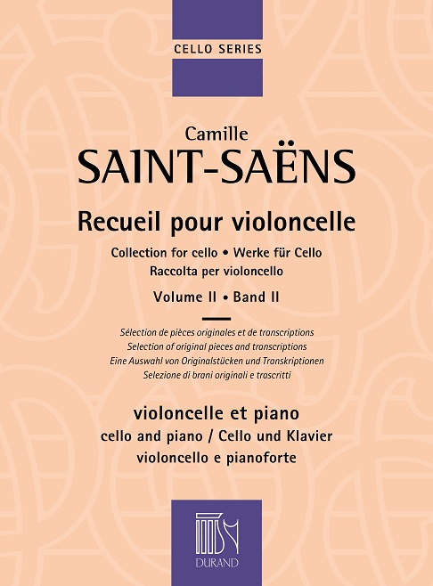 Recueil pour violoncelle volume 2&nbsp;&nbsp;pour violoncelle et piano&nbsp;&nbsp;Vorwort dt/en/fr/it
