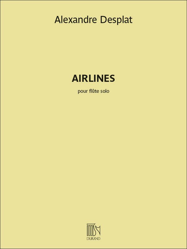 Airlines  pour flute solo   