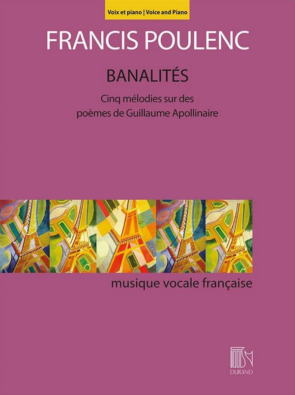 Banalités  pour voix et piano (fr/en)  