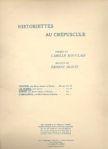 Les Fleurs extrait des 