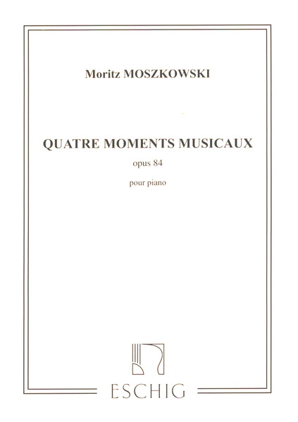 Quatre Moments Musicaux op. 84   pour piano   