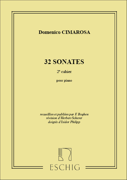 32 sonates vol.2 (nos.11-20)  pour piano  