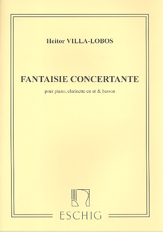 Fantaisie concertante pour piano,  clarinette et basson,  parties  