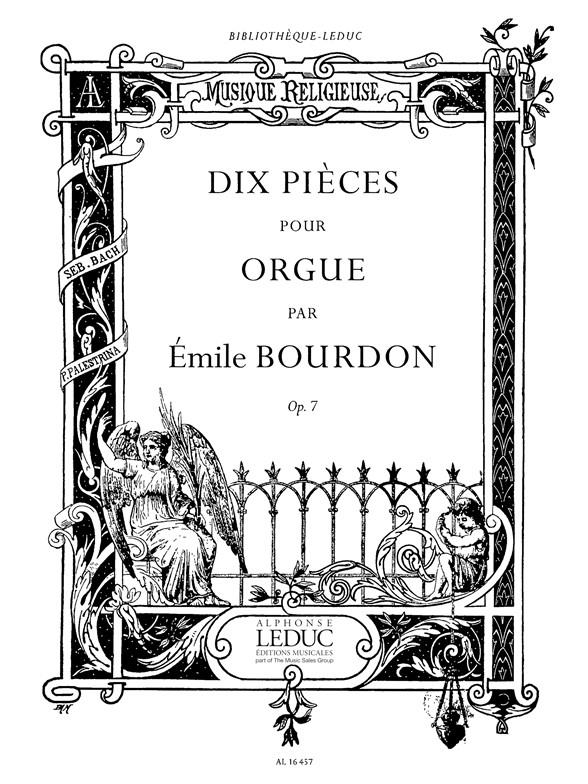 10 Pièces op.7&nbsp;&nbsp;pour orgue&nbsp;&nbsp;
