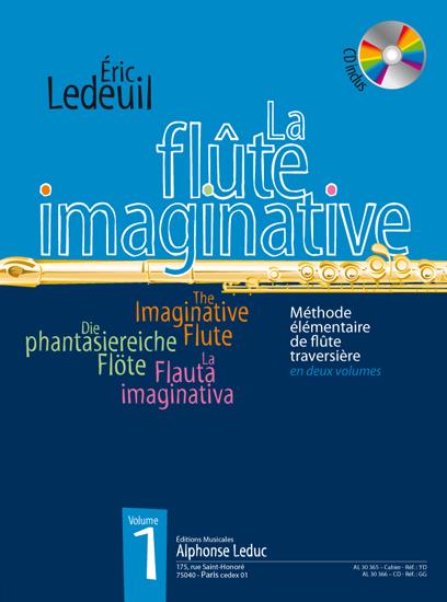 La flute imaginative vol.1 (+CD)&nbsp;&nbsp;für Flöte(en/frz/dt/span)&nbsp;&nbsp;