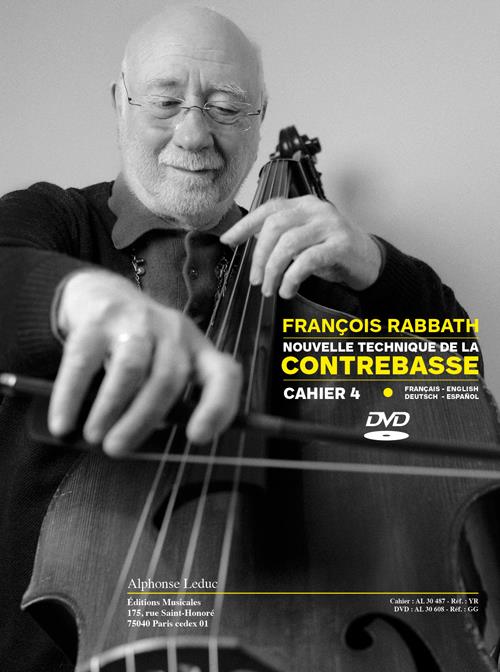 Nouvelle technique de la contrebasse vol.4 (+DVD)&nbsp;&nbsp;pour contrebasse (fr/en/dt/sp)&nbsp;&nbsp;