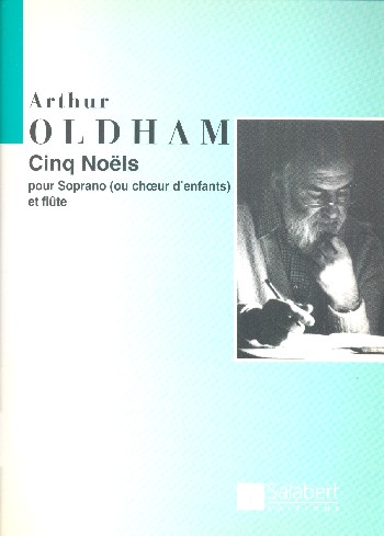 5 Noels sur des th`mes populaires&nbsp;&nbsp;pour soprano (choeur d'enfants) et flûte (flûte à bec)&nbsp;&nbsp;partition