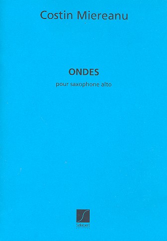 Ondes pour saxophone&nbsp;&nbsp;&nbsp;&nbsp;