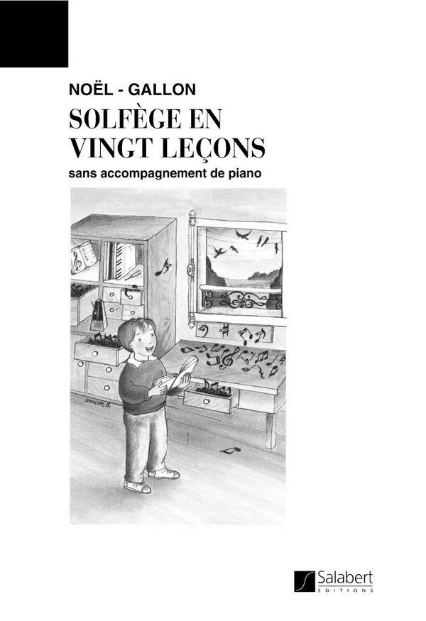 Solfège en 20 lecons sans accompagnement&nbsp;&nbsp;&nbsp;&nbsp;