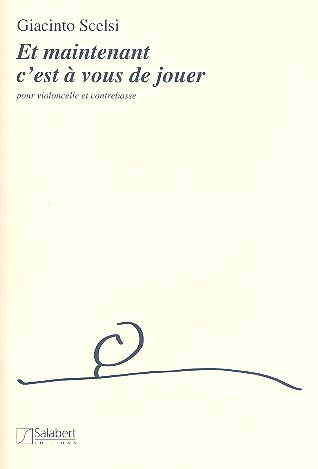 Et maintenant c'est à vous de jouer  pour violoncelle et contrebasse  partition et partie de contrebasse