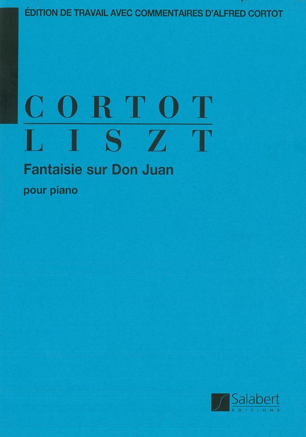 Fantaisie sur Don Juan  pour piano  