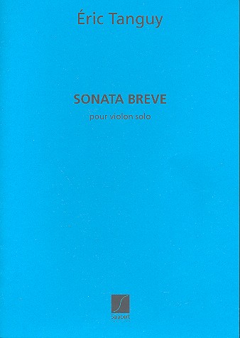 Sonata breve  für Violine solo  