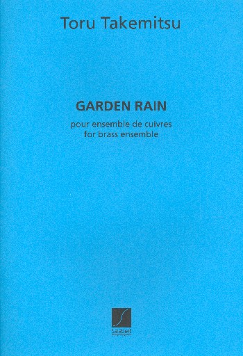 Garden Rain  for brass ensemble  score