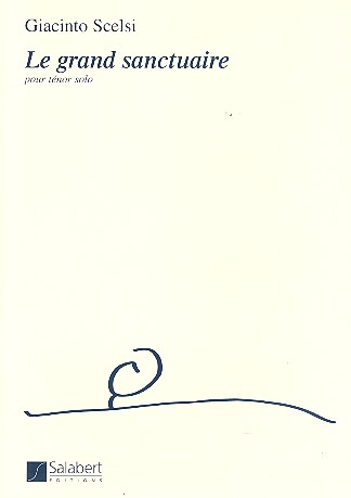 Le grand sanctuaire pour ténor    