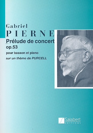 Prelude de concert sur un theme de  Purcell op.53  pour bassoon et piano