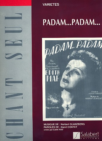 Padam Padam pour voix et piano&nbsp;&nbsp;(instruments)&nbsp;&nbsp;voix seul