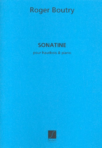 Sonatine&nbsp;&nbsp;pour hautbois et piano&nbsp;&nbsp;