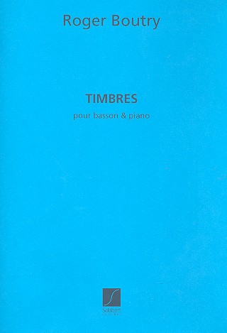 Timbres pour basson et piano&nbsp;&nbsp;&nbsp;&nbsp;