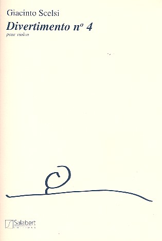 Divertimento no.4  pour violon  