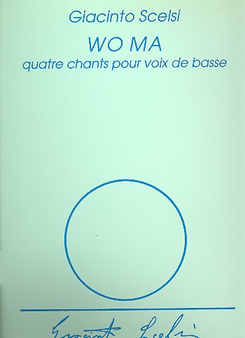 Wo Ma pour voix de basse    