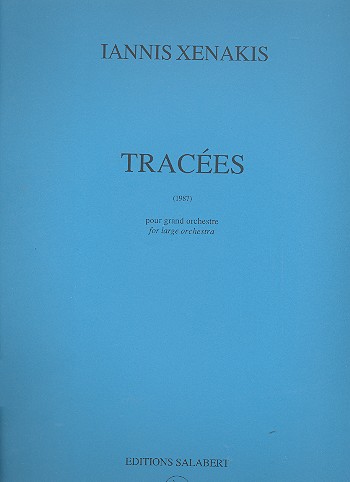 Tracées&nbsp;&nbsp;pour orchestre&nbsp;&nbsp;partition