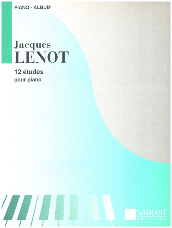12 Etudes  pour piano  