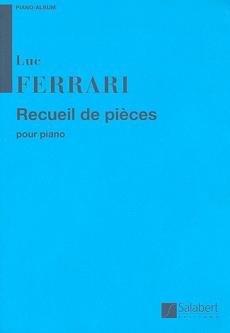 Receuil de pièces  pour piano  