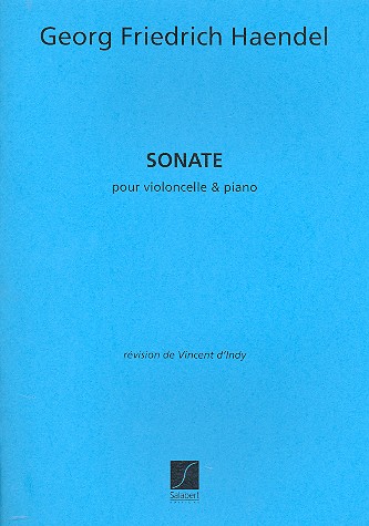 Sonate&nbsp;&nbsp;pour violoncelle et clavecin&nbsp;&nbsp;