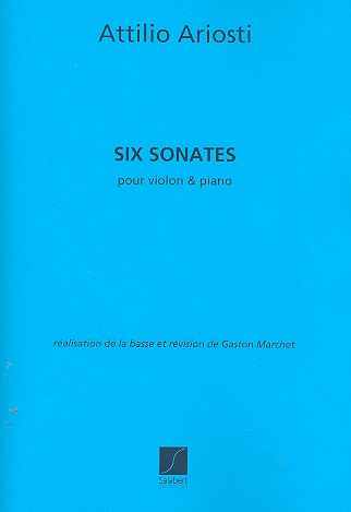6 Sonates  pour violon et piano  