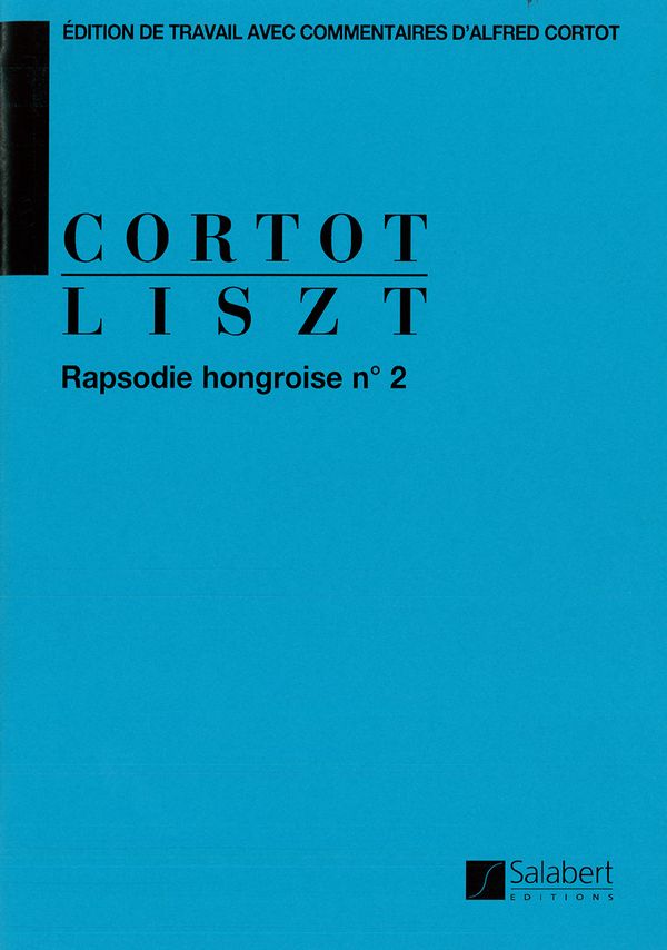 Rapsodie hongroise no.2&nbsp;&nbsp;pour piano&nbsp;&nbsp;Piano