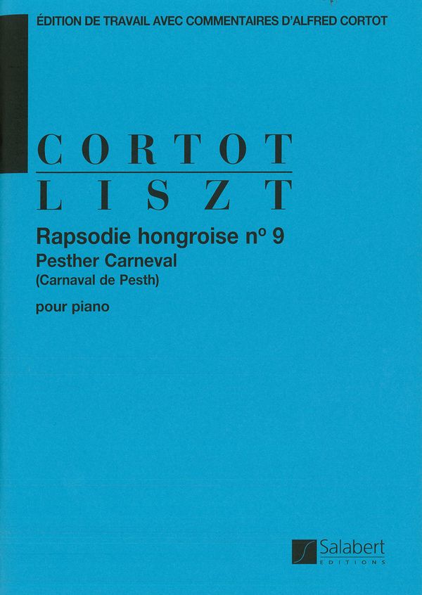 Rapsodie hongroise no.9 &nbsp;&nbsp;pour piano&nbsp;&nbsp;