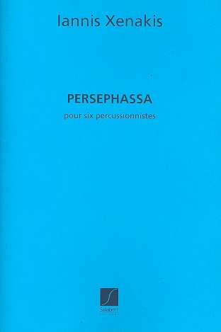 Persephassa pour 6 percussionnistes    