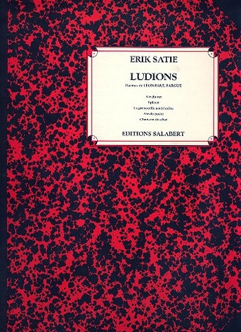 Ludions pour chant et piano&nbsp;&nbsp;&nbsp;&nbsp;